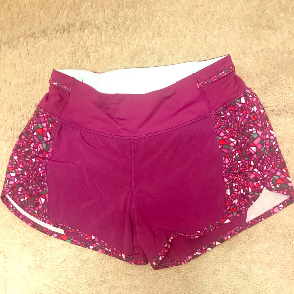 Like NEW LuluLemon running shorts size 4